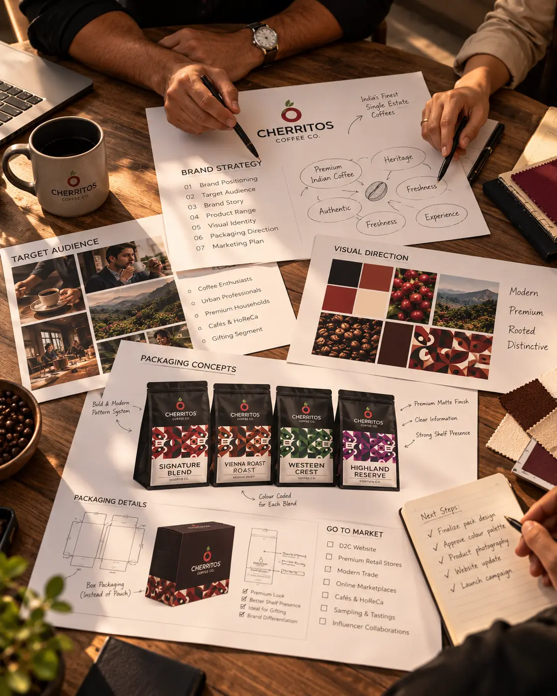 Brand identity by Skygraff